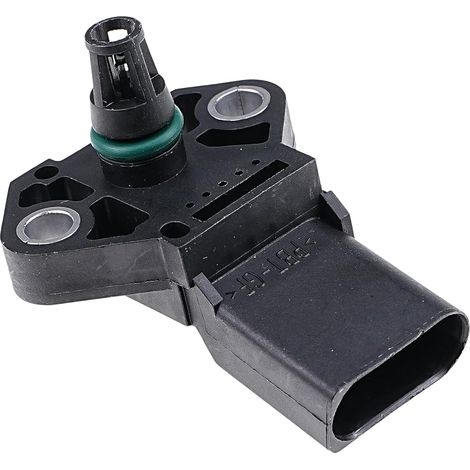 Intake Pressure Sensor MAP Sensor Suitable for Au-di VW Seat Skoda A2 A3 A4 A6 A8 Replace038906051B, 1136735, 999E928AB, 03G906051D, 03C906051J, 03F145673F, 04E906051A, 38906051B (1/5)