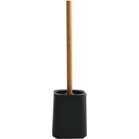 Brosse Wc avec support KAMLA Noir MSV