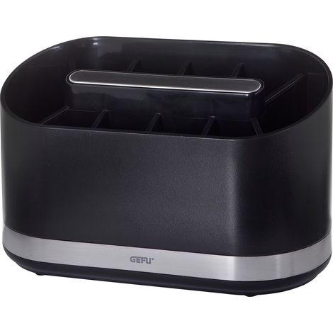 Gefu Smartline porte-ustensiles inox 10 compartiments (1/5)