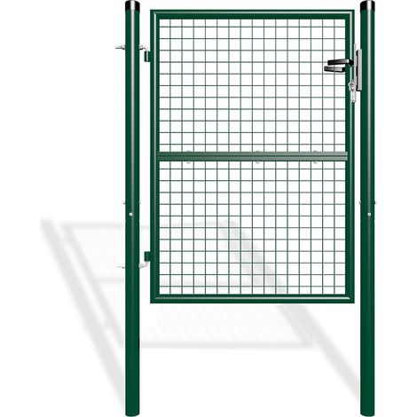 Puerta de valla 1m OLGA 100 x 130 Verde
