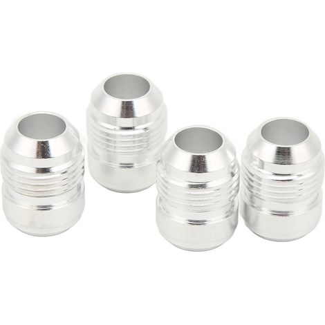 4 Schweißfittings 10AN, 3/4 Zoll Gewinde, Aluminiumlegierung Außengewindeadapter für Rohrende, Satz mit 4 Stück. (1/5)