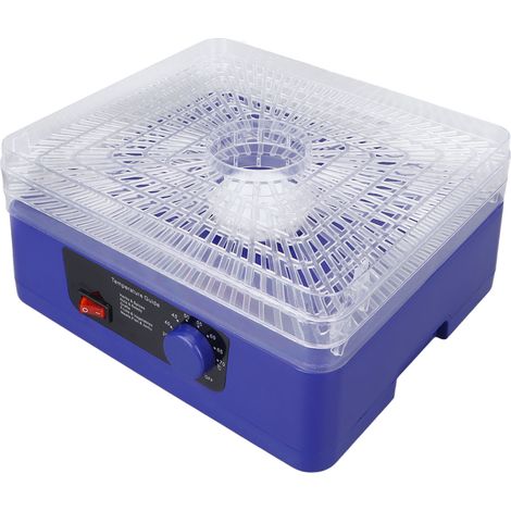 Déshydrateur alimentaire à circulation d'air chaud haute température, 8 plateaux, 350 W, prise 110 V. (1/5)