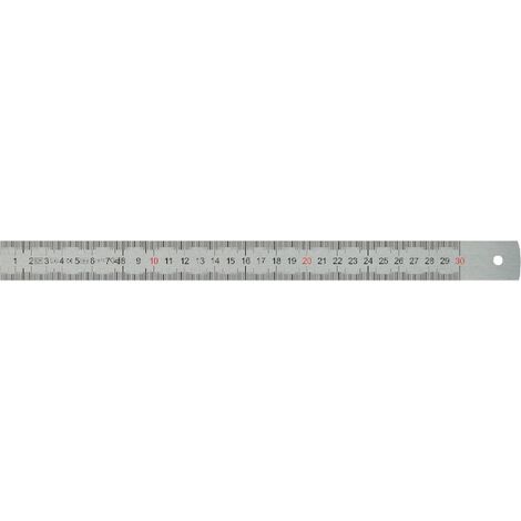 Flexibles Edelstahllineal 100 x 13 mm OUTIFRANCE