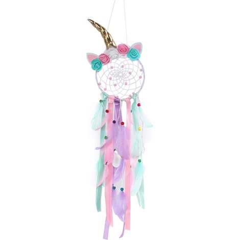 Attrape-rêves lumineux LED, carillon éolien, décoration pour chambre de fille, objet décoratif à suspendre