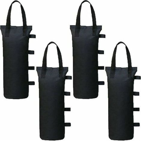 Lot de 4 Poids de Gazebo pour Tonnelle et Pavillon, Sac de Lestage Sable pour Jambes, Tentes Pare-Soleil, Parasol (1/5)