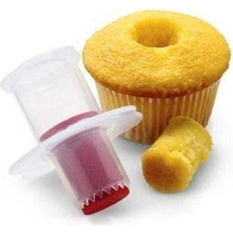 Herramienta para cupcakes - Deshuesador de cupcakes (juego de 2) - Ideal para decorar tus cupcakes - Juego compacto de 6 x 6 cm (1/5)