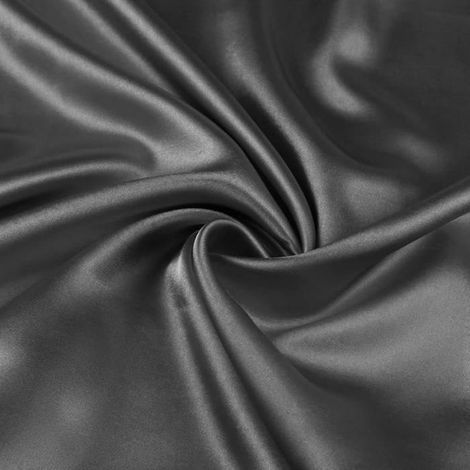 Taie Oreiller - Satin Polyester 50 x 65 cm - Fermeture Eclair Integree - Pour Cheveux Et Peau - Lot De 2 (1/5)
