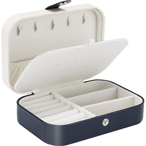 Schmuckkästchen, Reiseschmuck-Organizer für Damen und Mädchen, kleine Schmuckaufbewahrungsbox