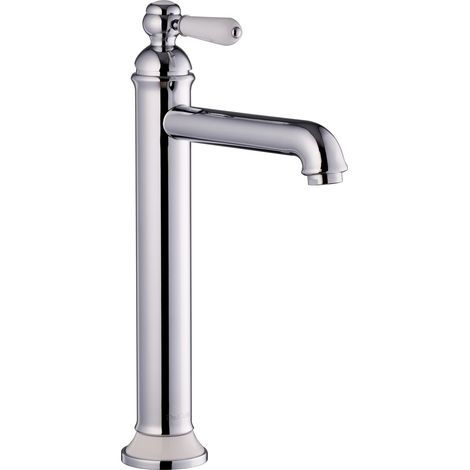 PaulGurkes Waschschalenarmatur Retro Wasserhahn lang Nostalgie Waschtischarmatur (1/4)