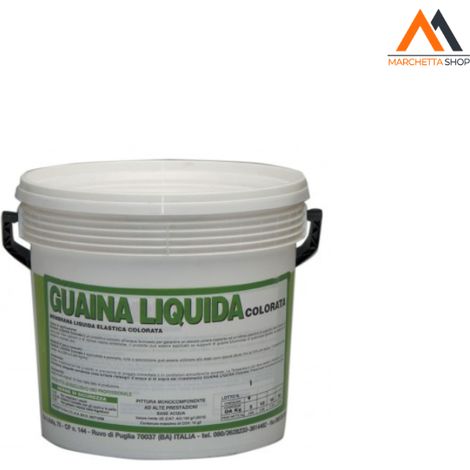 GUAINA LIQUIDA COLORATA kg. 5 - verde