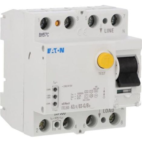 Interruttore differenziale 4P 63A 0,3A tipo G/B+ FRCdM-63/4/03-G/B+ 167886