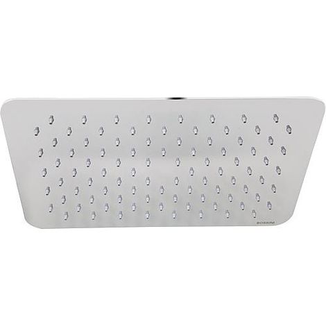 Tete de douche EJONA-INOX avec rotule, inox poli 450x250mm, 1 jet