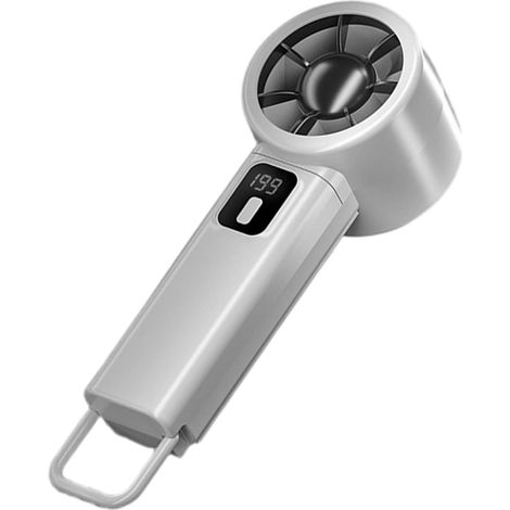 Ventilateur portable, refroidisseur, chargement USB, circulation d'air, unisexe, idéal pour les voyages. (1/5)