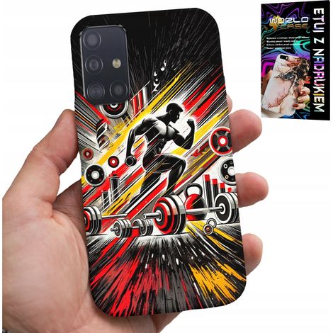 Custodia per Samsung Galaxy A71 - palestra bodybuilding bilancieri fitness (1/5)