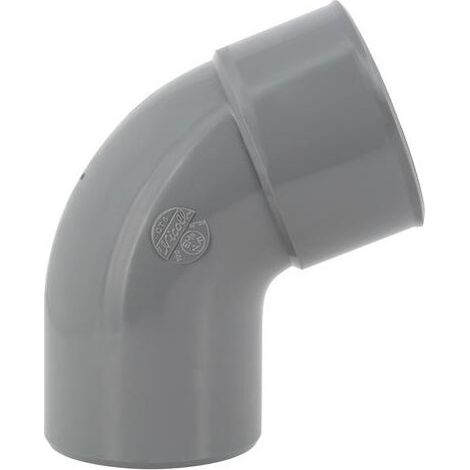 Gomito in PVC 67°30 MF : 100