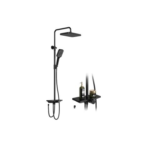 Sistema de ducha, funciones de lluvia ajustables y de accionamiento manual, acero inoxidable duradero, MULTI (1/2)