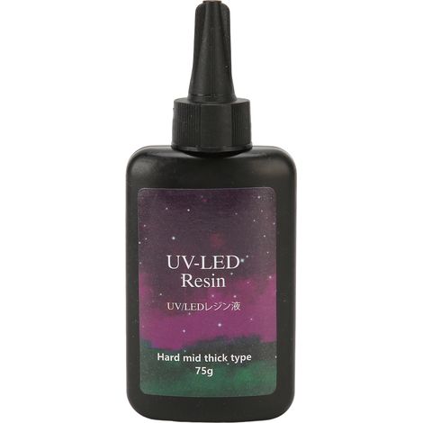 Kit de colle époxy UV transparente en flacon plat (75 g) (1/5)