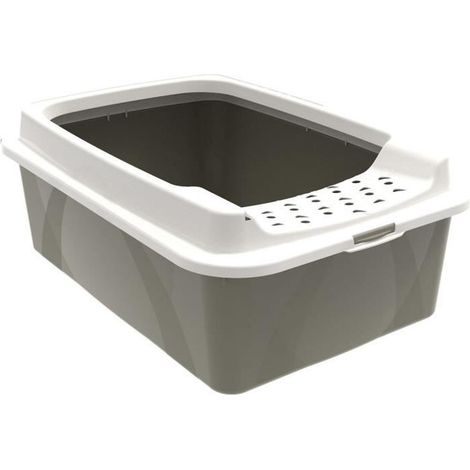 Bac a litiere avec rebords - ROTHO MYPET - BONNIE - 57.2 x 39.3 x 20.9 cm - Cappuccino (1/2)