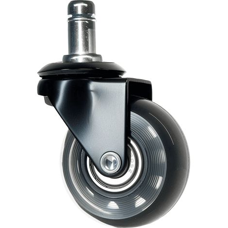 Roulettes de skate pour chaise de bureau - Lot de 5 - 50 mm (1/5)
