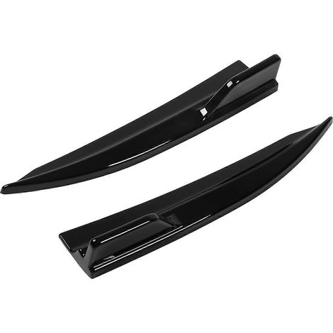 Kit de deux ailerons de pare-chocs arrière, noir brillant, gauche/droite, pour BMW Série 3 G2. (1/5)