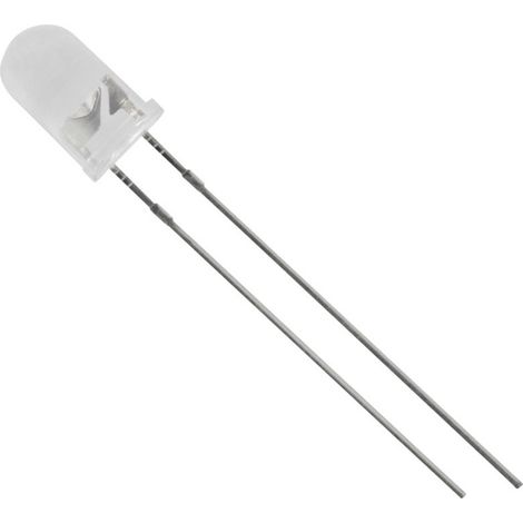 TRU COMPONENTS LED bedrahtet  Rot Rund 5 mm 4000 mcd 40 ° 20 mA
