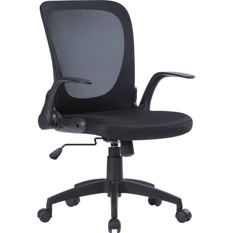 Silla con Ruedas - Sillón de Oficina Negro