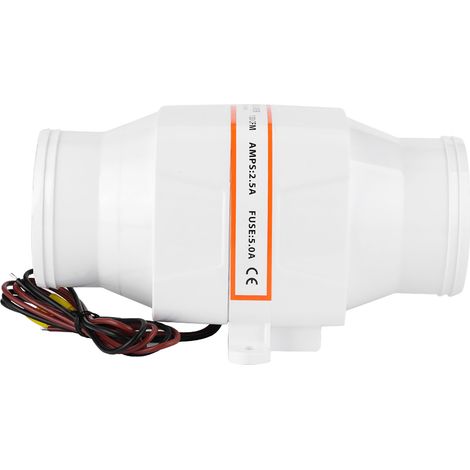 Ventilateur de cale marin silencieux 3 pouces, puissant extracteur d'air pour bateau, yacht, camping-car, 12V, aération efficace, moteur robuste, faible bruit. (1/5)