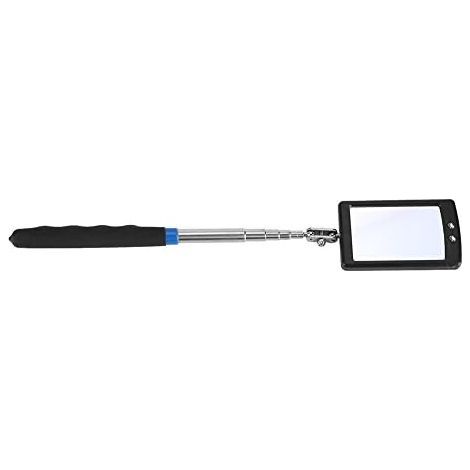 Miroir Outil, D'inspection Flexible et Télescopique à LED Éclairé, Outil D'extension Pivot 360 Degrés pour les Outilleurs Machinistes Inspecteurs Mécaniciens - (1/5)
