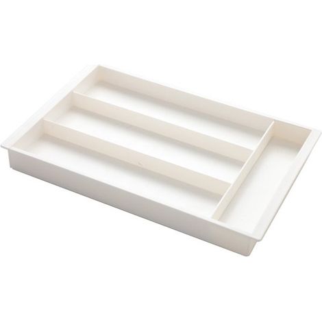 32x21x3cm，Caja organizadora de cubiertos con separador de cajones，Caja de almacenamiento multifuncional para el hogar (1/4)
