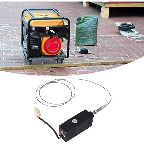 Groupe électrogène diesel HY-PL : régulateur de vitesse électrique, dispositif d’arrêt d’urgence, interrupteur d’accélérateur, régulateur de vitesse (DC12V) (1/5)