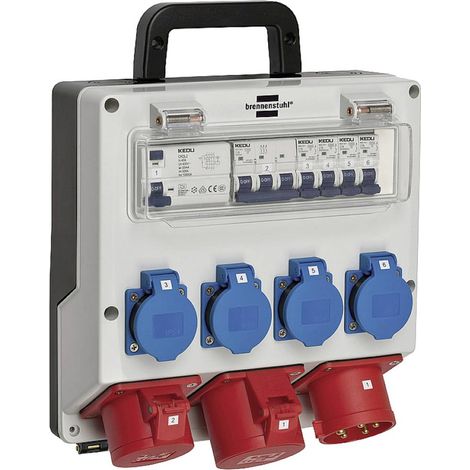 Brennenstuhl 4/32A distributore di corrente 32A IP44 (1/5)