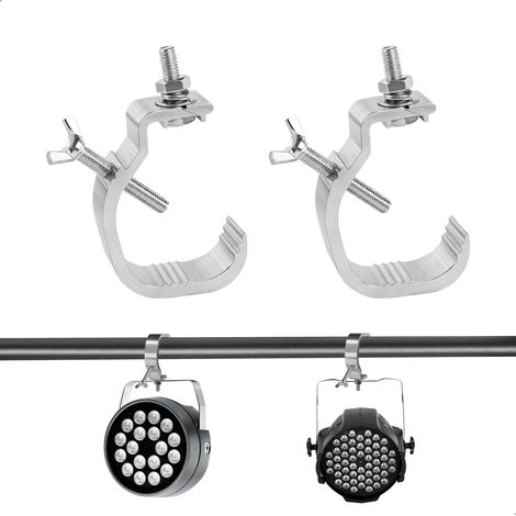 Pince en deux parties, support de fixation pour éclairage scénique, largeur 25 mm, accessoires d'éclairage (1/5)