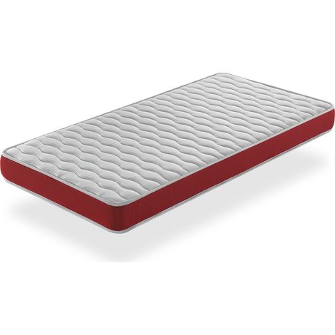 Colchon cuna 67X137 VELVET espuma, Altura 11 CM, transpirable y ergonomico. Firmeza ideal para bebes