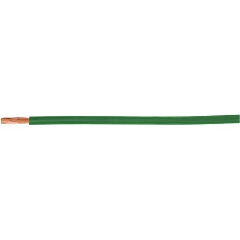 Cavo di installazione H05V-K (LgY) 0,35 verde /100m/