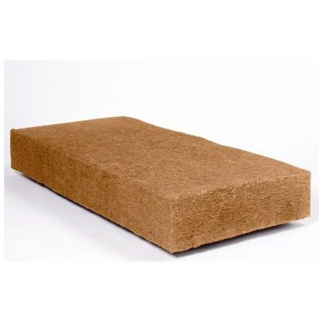 Steico – Panneau isolant semi-rigide 120mm – Fibre de laine de bois – 2,81m² – Isolation thermique et phonique – Fabrication française