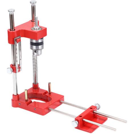 Il miglior localizzatore di fori per la lavorazione del legno, guida di foratura regolabile con punzone, kit di strumenti per la localizzazione dei fori nel legno - strumento di localizzazione, dima d