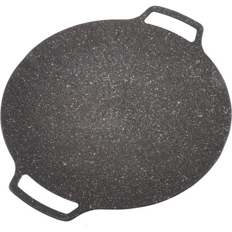 Online Store Plaque de Barbecue coréenne, poêle circulaire antiadhésive pour la maison, poêle d'extérieur, Type universel 30cm (1/4)