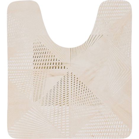 Tapis contour wc absorbant souple 45x50 cm - chicissime - Tendance