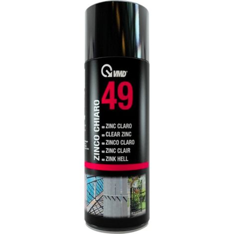 Zinco Chiaro Spray VMD 49 Zincante a Freddo Ritocco Protezione di Fondo - 400 ml