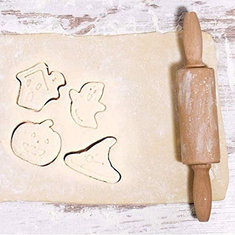 DÉCORATION DE GÂTEAU DE BRICOLAGE POUR HALLOWEEN ENSEMBLE DE MOULES À BISCUITS EN PLASTIQUE, USTENSILES DE CUISINE ORANGE