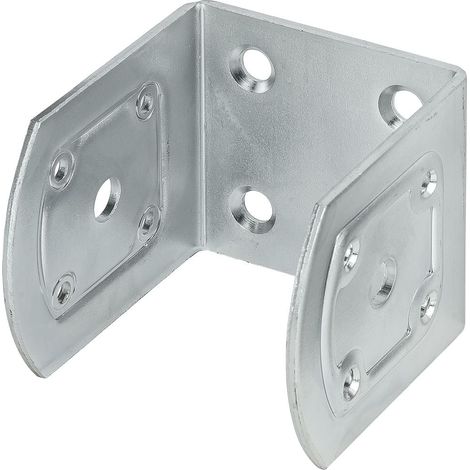 Vormann Trennwandhalter verzinkt 61 x 60 x 80 mm Halterungen & Griffe (1/2)