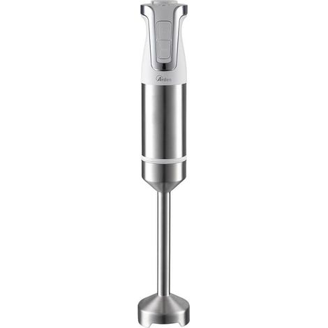 Batidora de inmersión Ardes ARMIX02 con eje de acero, 4 cuchillas, 1000 W, color blanco