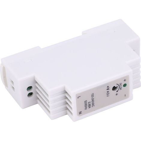 Alimentation à découpage DR-15-24 sur rail DIN, sortie unique, 15 W, 24 V, 0,63 A (1/3)