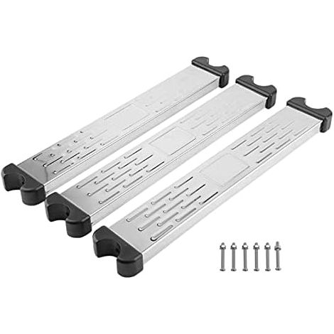3 Stück Pool Leiter Step Rungs, Edelstahl Pool Pedal Ersatz Leiter Rung Schritte Anti Rutsch Zubehör