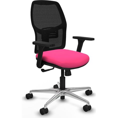 Sedia da ufficio piqueras y crespo Alfera nero rosa 120 kg (1/2)