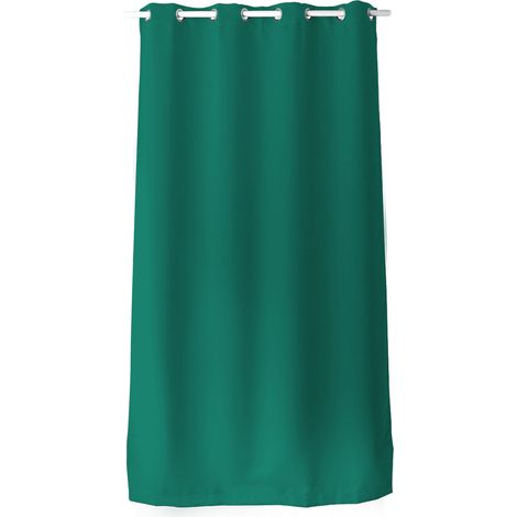 Rideau occultant OBSKUR 140 x 240 cm coloris VERT FONCE