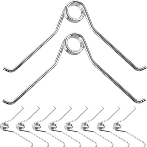 10 Pièces Ressorts en Acier Inoxydable de V pour Ciseaux de Jardinage, Accessoire de Cisaille Prolongeant la Fonctionnalité et Réduisant la Fatigue Main (1/5)