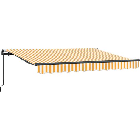 Maison Exclusive - Tenda Retrattile Giallo 250 x 200 cm Tessuto
