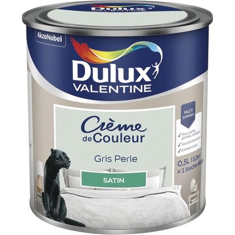 Valentine Crema di Colore Satin 0,5l Perla Grigia - Dulux Valentine