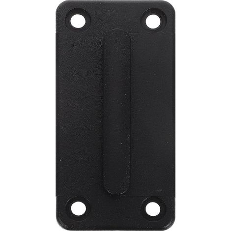 Récepteur mural rétractable pour sangles - Accessoire de fixation mural auto-adhésif en plastique pour sangles de poteaux, idéal pour la gestion des files d'attente et des foules (1/5)